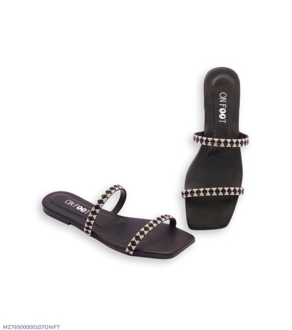Women's Rexine Fancy Flats - Image 3