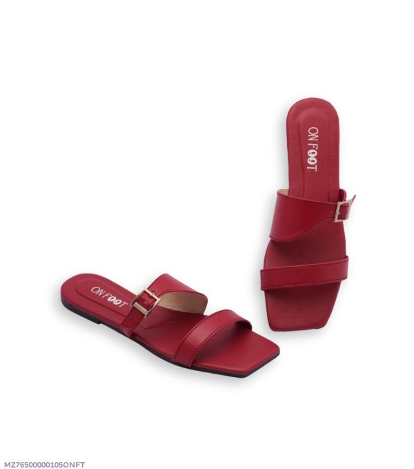 Women's Rexine Fancy Flats - Image 3
