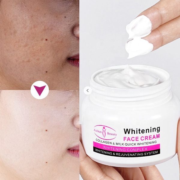 Aichun Beauty Moisturizing Natural Bright Skin Care Whitening Cream  | Best Cream For All Types Of Skin | 80ml - Image 10