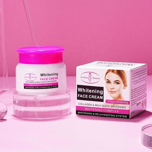 Aichun Beauty Moisturizing Natural Bright Skin Care Whitening Cream  | Best Cream For All Types Of Skin | 80ml - Image 7
