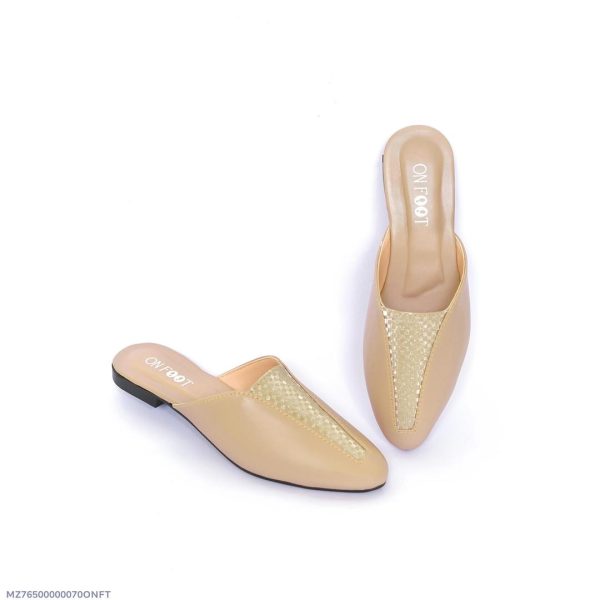Women's Rexine Fancy Mules - Image 3