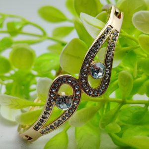 Imported Adjustable Infinity Charm Bracelet with Crystal Accents | Best Quality Artificial Bracelet For Girls & Women | Imported Glamour for Every Occasion