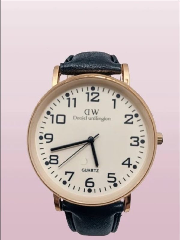 Family Gift Pack of 3 Watches | Best Quality Watches | Daniel Wellington Watch + LG Quartz Watch + Apple Logo Digital Watch | Watches ( Without Box ) (Random Color) - Image 3