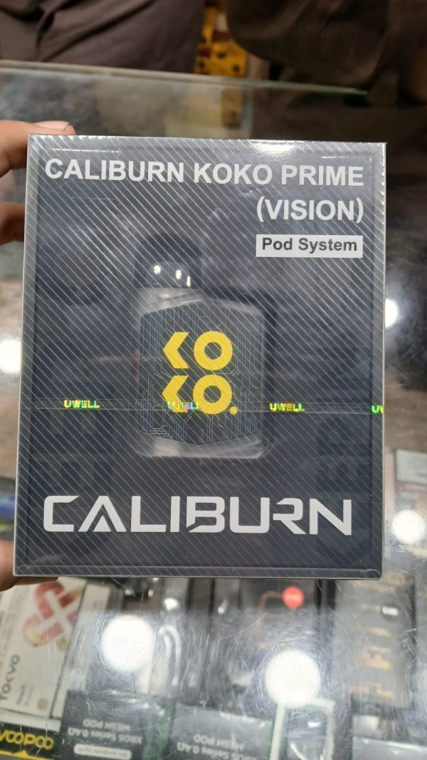 UWELL CALIBURN KOKO PRIME VISION POD SYSTEM KIT – 18W (690mAh) | Vape For Smokers | Pod For Smoking ( Random Color )(Without Display) - Image 5