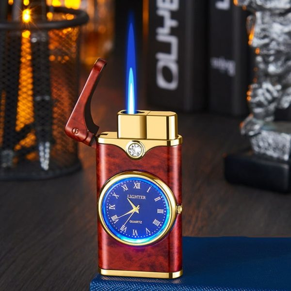 Refillable Fancy Watch Lighter | Best Quality Watch Lighter | Metal Lighter ( Random Color ) ( Without Box ) - Image 7