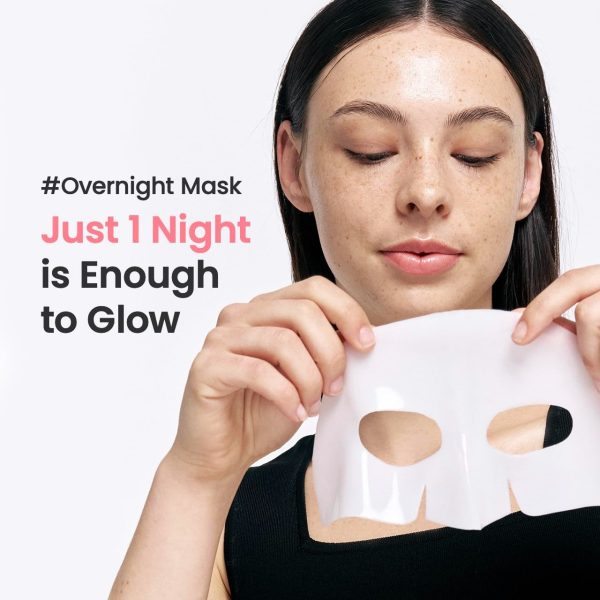 1 Pc Bio-Collagen Real Deep Mask, Hydrating Over Night, Facial Sheet Mask, Pore Minimising, Firming, Collagen Mask, Hydrating Overnight Skin Care Mask - Image 4