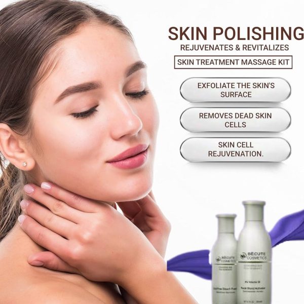 Becute skin polish set - Becute Bleach Powder & Facial Blonde Activator - Image 3