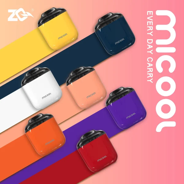 ZQ Micool 2 Pod System Kit | Vape For Smokers | Pod For Smoking | Refillable Pod ( Without Display ) ( Random Color ) - Image 18