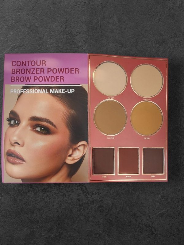 Book-Sized Skin, Blush and Highlighter Makeup Kit, Mocallure 5-layer Large | Mocallure Makeup Kit For Girls & Women ( With Box ) - Image 8
