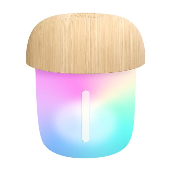 Mushroom Shape Humidifier Portable Mini Humidifier Direct usb current Aroma Diffuser Cool Mist 300ml (With box) - Image 3