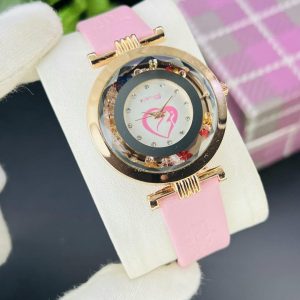 Stylish Women's Quartz Watch - 1 Pc Water Resistant Black Analogue Timepiece