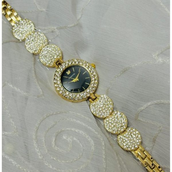 Stylish Women's Quartz Chain Strap Watch - 1 Pc - Image 2