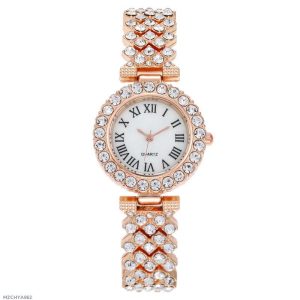 Foreign Trade Explosions Fashion Roman Pattern Diamond Women's Watch Women's Watch Quartz Watch Bracelet Women's Watch Manufacturers Spot