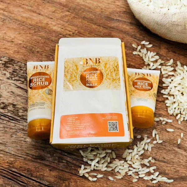 Rice Whitening And Glowing Facial Kit - Image 2