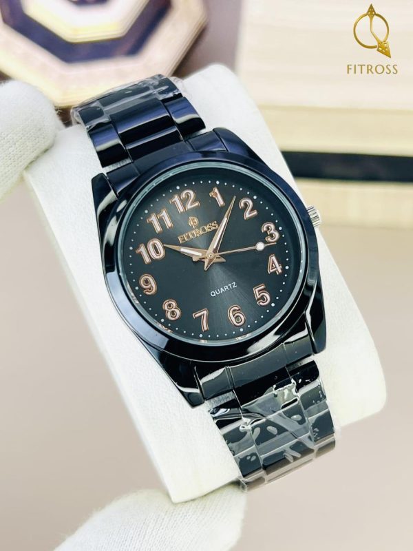 Men's Quartz Water Resistant Chain Strap Watch - 1 Pc - Image 2