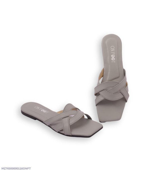 Women's Rexine Fancy Slippers - Image 2