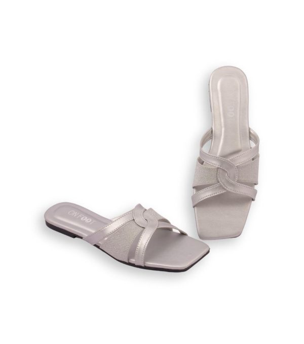 Women's Rexine Fancy Slippers - Image 2
