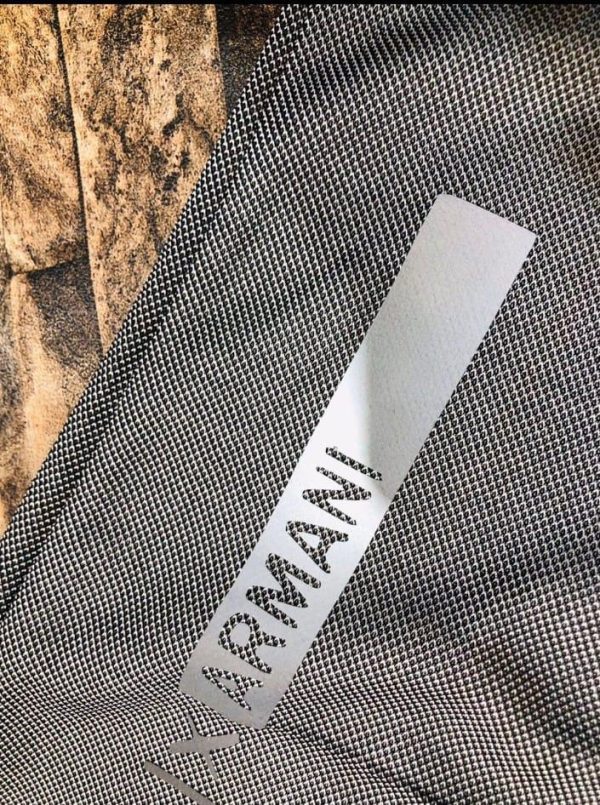 1 Pc Men's Micro Polyester Embroidered Trouser - Image 3