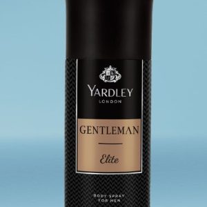 Yardley London Gentleman Elite Deodorant Body Spray for Men – 150ml | Long-Lasting Elite Fragrance