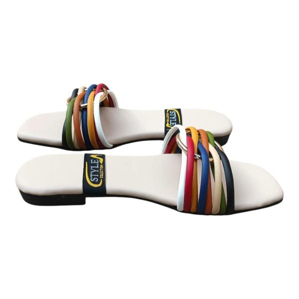 Stylish Women's Semi-Formal PU-Fabric Flats - Image 3