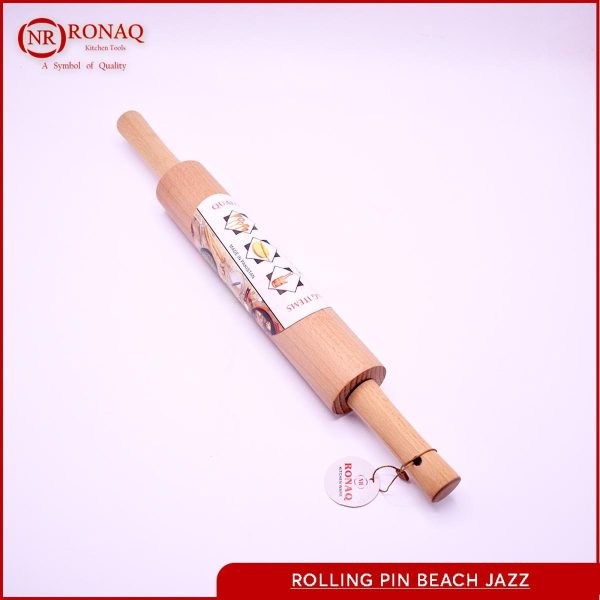 Rolling Pin Beach Wood / Belan Rolling Wooden | Rolling Pin Jazz Beech  Belan | Belan For Kitchen | Best Quality Kitchen Accessories  - Image 4