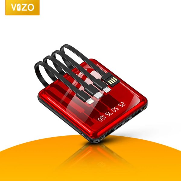VPB16 – 10,000mAh Compact Power Bank | Vizo VP 16TH Power Bank | Mobile Phone Power Bank - Android Power Bank - Random Color - Image 3