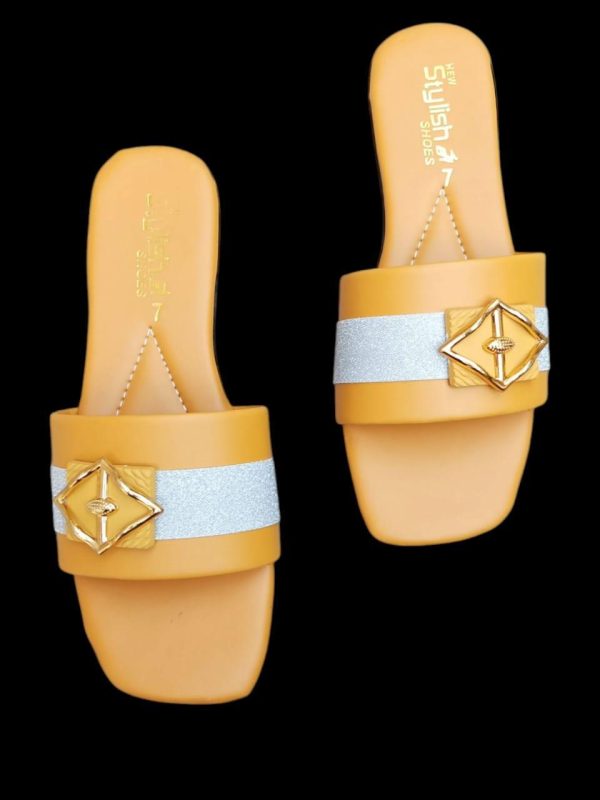 Stylish Women's Casual PVC Flats  - Image 2