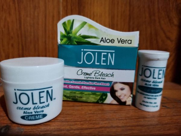 Jolen Creme Bleach – Lightens Dark Hair (28g) - Image 3