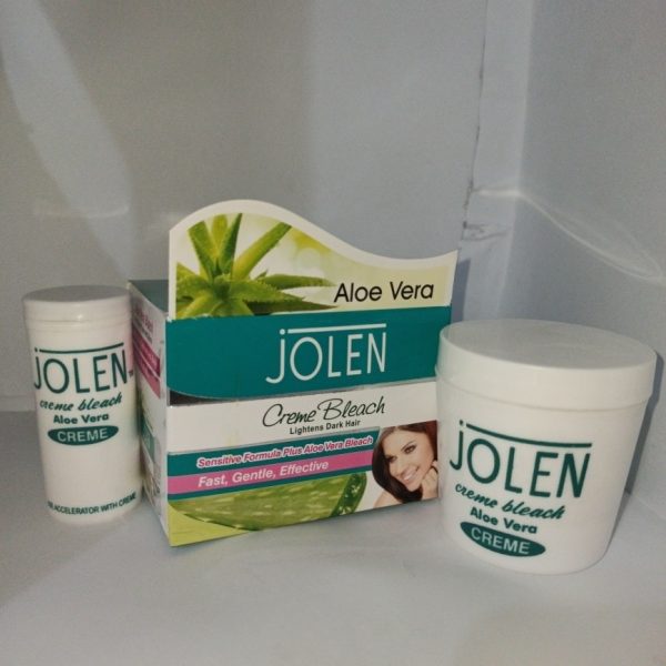 Jolen Creme Bleach – Lightens Dark Hair (28g) - Image 2