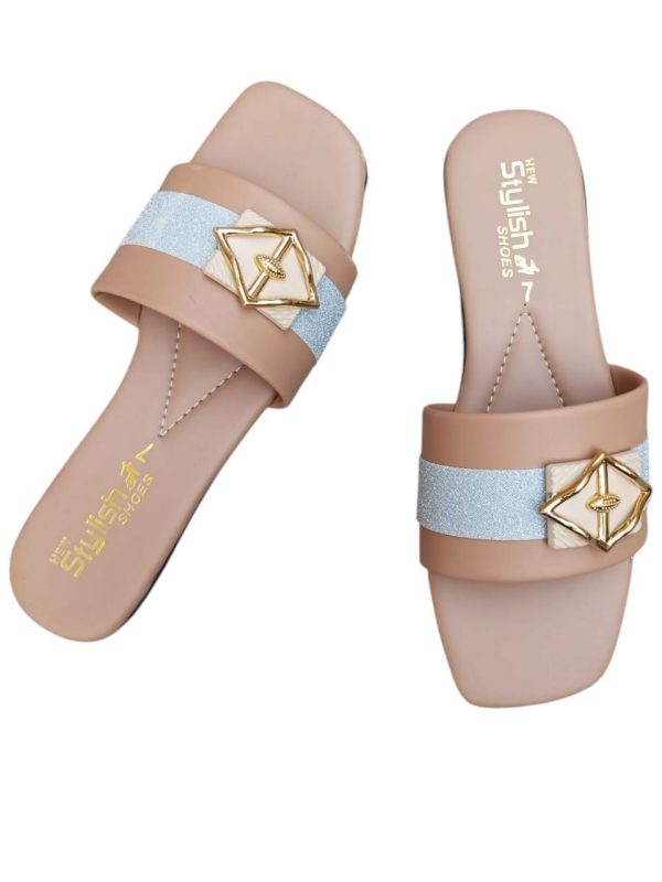 Stylish Women's Casual PVC Flats  - Image 2