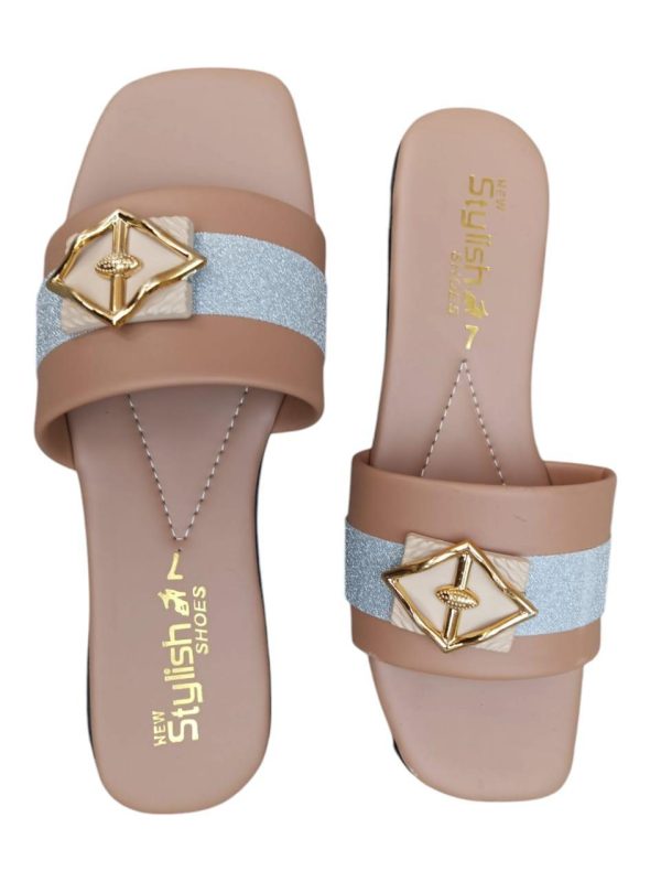 Stylish Women's Casual PVC Flats  - Image 3