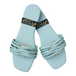 Stylish Women's Semi-Formal PU-Fabric Flats