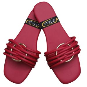 Stylish Women's Semi-Formal PU-Fabric Flats