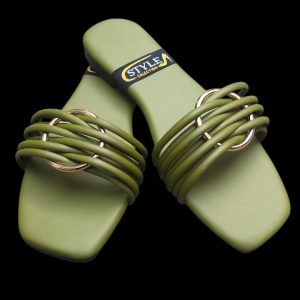 Stylish Women's Semi-Formal PU-Fabric Flats