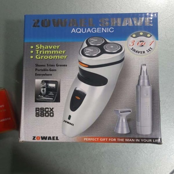 ZOWAEL RSCX 5800 Aquagenic Shaver, Trimmer & Groomer - Image 3