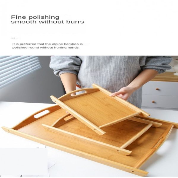 03 Pcs Set Wood Serving Tray For Kitchen | Best Quality Wooden Tray Set For Home | Wooden-Serving Trays - Image 6