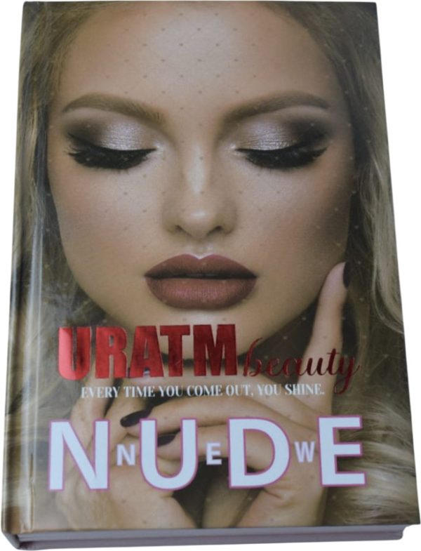 Uratm beauty 4 in 1 Professional Makeup Book Palette – All-in-One Eyeshadow, Eyebrow Powder, Concealer, Blusher & Highlighter Kit