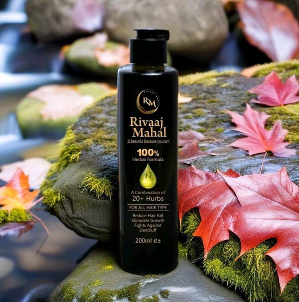Rivaj Mahal Hair Oil Your Ultimate Hair Care Solution - 200ml - Image 4