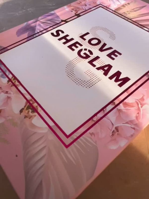 Love Sheglam Makeup Book 5 in 1 Professional Makeup Book Palette – All-in-One Eyeshadow, Eyebrow Powder, Concealer, lipstick , Blusher & Highlighter Kit - Image 4