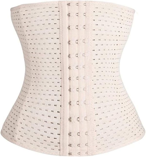 Corset Workout Waist Trainer Cincher Girdle Glass Ladies Tummy Control Body Shaper Underbust Slimming Belt WeigthLoss (random color ) - Image 2