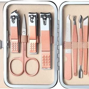 12 Pieces Portable Nail Clippers Beauty Tool Set