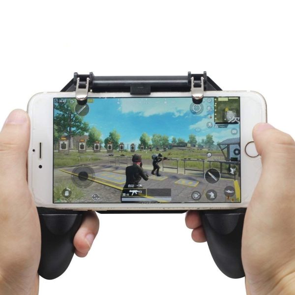 Mobile Gaming Controller Gamepad with Fire Trigger – Joystick Grip for PUBG, Fortnite & FPS Games - Image 4
