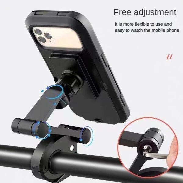 Waterproof Magnetic Bicycle Mobile Phone Holder – 360° Rotation - Image 6