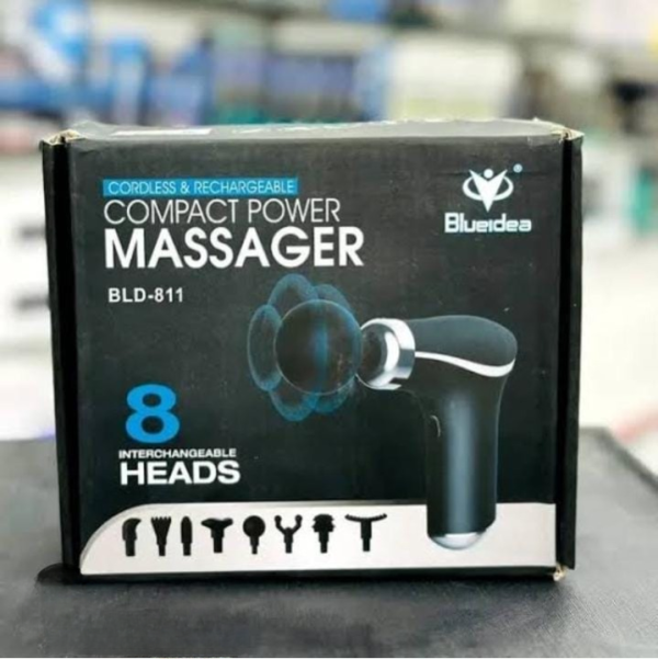 Cordless & Rechargeable Compact Body Massager | Model BLD-811 | Best Quality Massager - Image 2