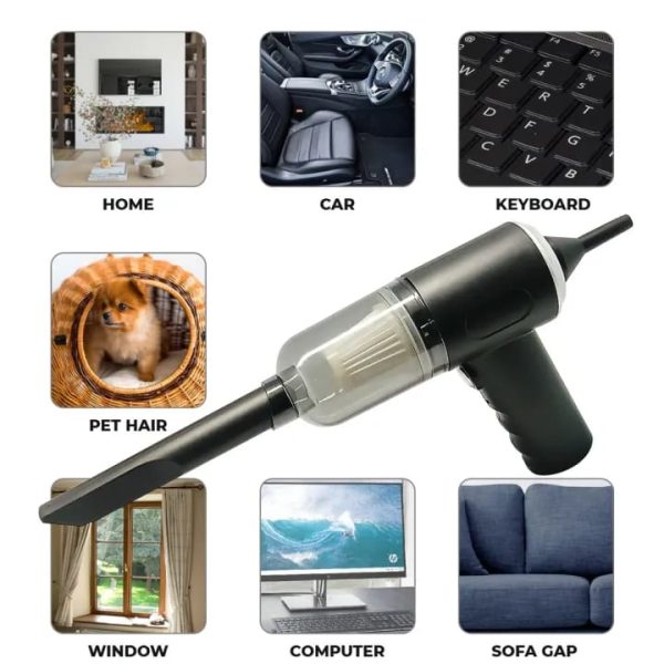 3 In 1 Portable Vacuum Cleaner Wireless Hand-held Cleaning For Car Home (as 228) - Image 6