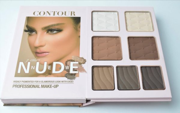 Uratm beauty 4 in 1 Professional Makeup Book Palette – All-in-One Eyeshadow, Eyebrow Powder, Concealer, Blusher & Highlighter Kit - Image 3