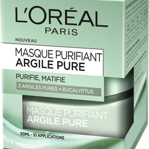 L'Oréal Paris Pure Clay Purifying Face Mask – 50g | Deep Clean & Mattify