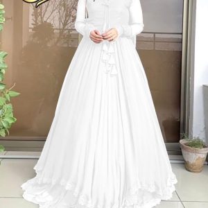 3 Pcs Women's Stitched Embroidered Suit