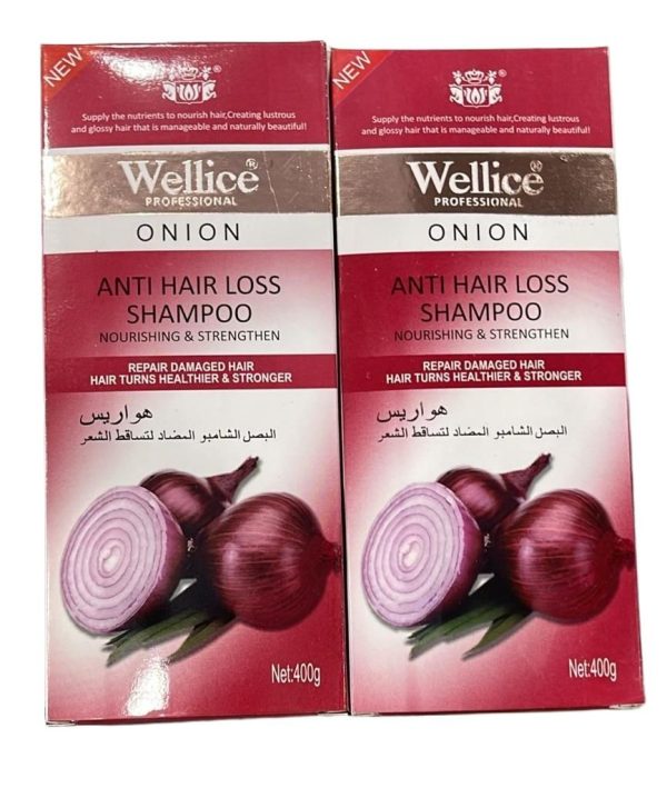 Wellice Professional Onion Anti Hair Loss Shampoo | Onion Shampoo | Shampo | Shampo For Girls & Boys - Anti Hair Loss Shampoo For All Hairs - Image 6
