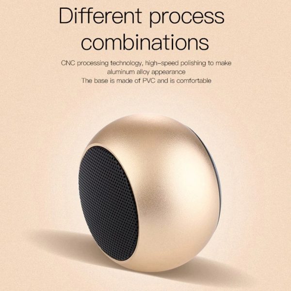 Mini Portable Wireless Bluetooth & Rechargeable Speaker - Wireless Bluetooth Mini Speaker With Card Slot (Random color) - Image 6